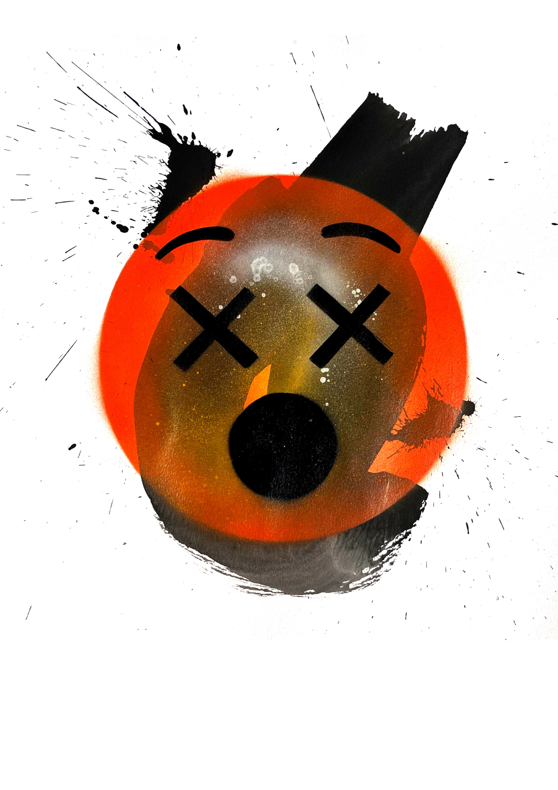 Orange xeye emoji A3